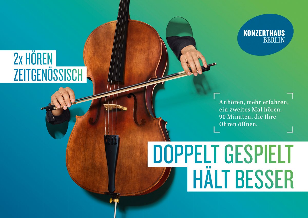 Client:  Konzerthaus Berlin // Agency: Gl&uuml;ck Berlin